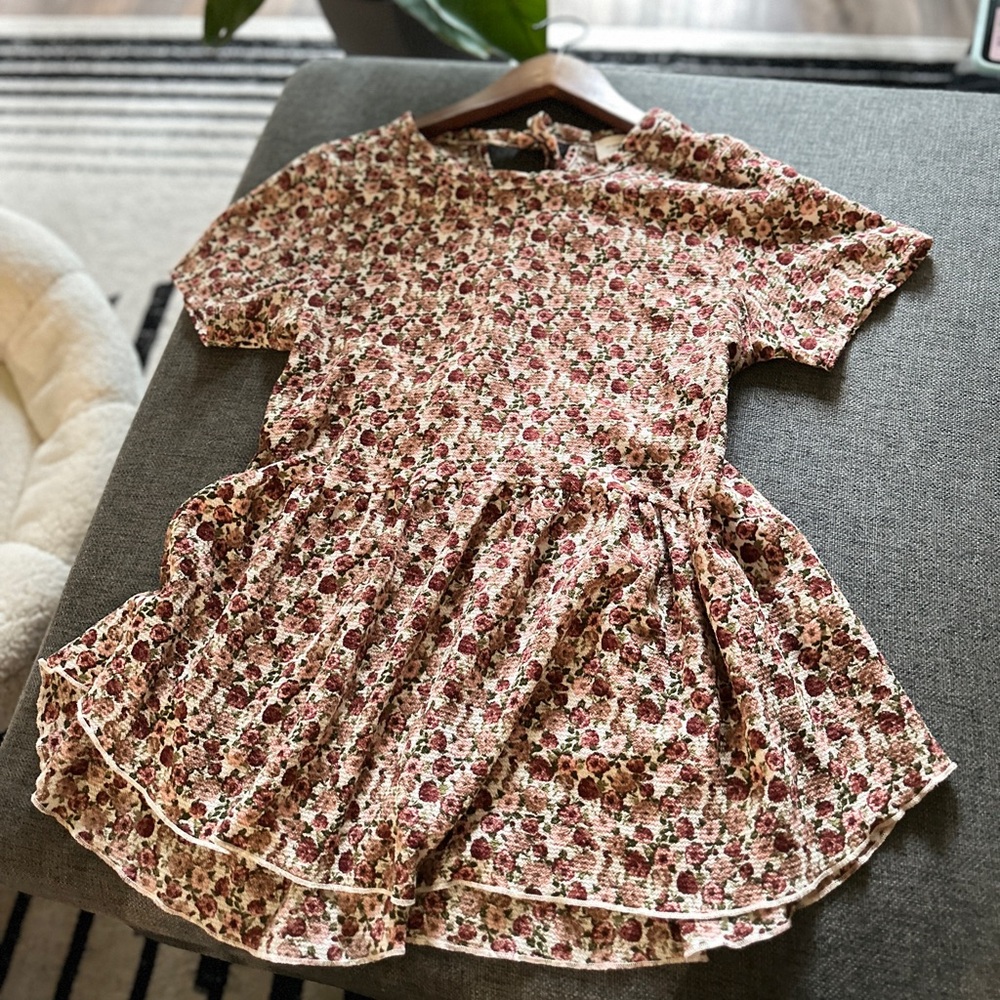 Orange Creek Multicolor Floral Top